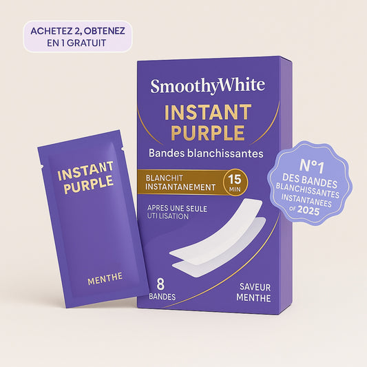Bandes Blanchissantes Violettes